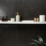 Speak Leather Black 24x24 Matte Install1